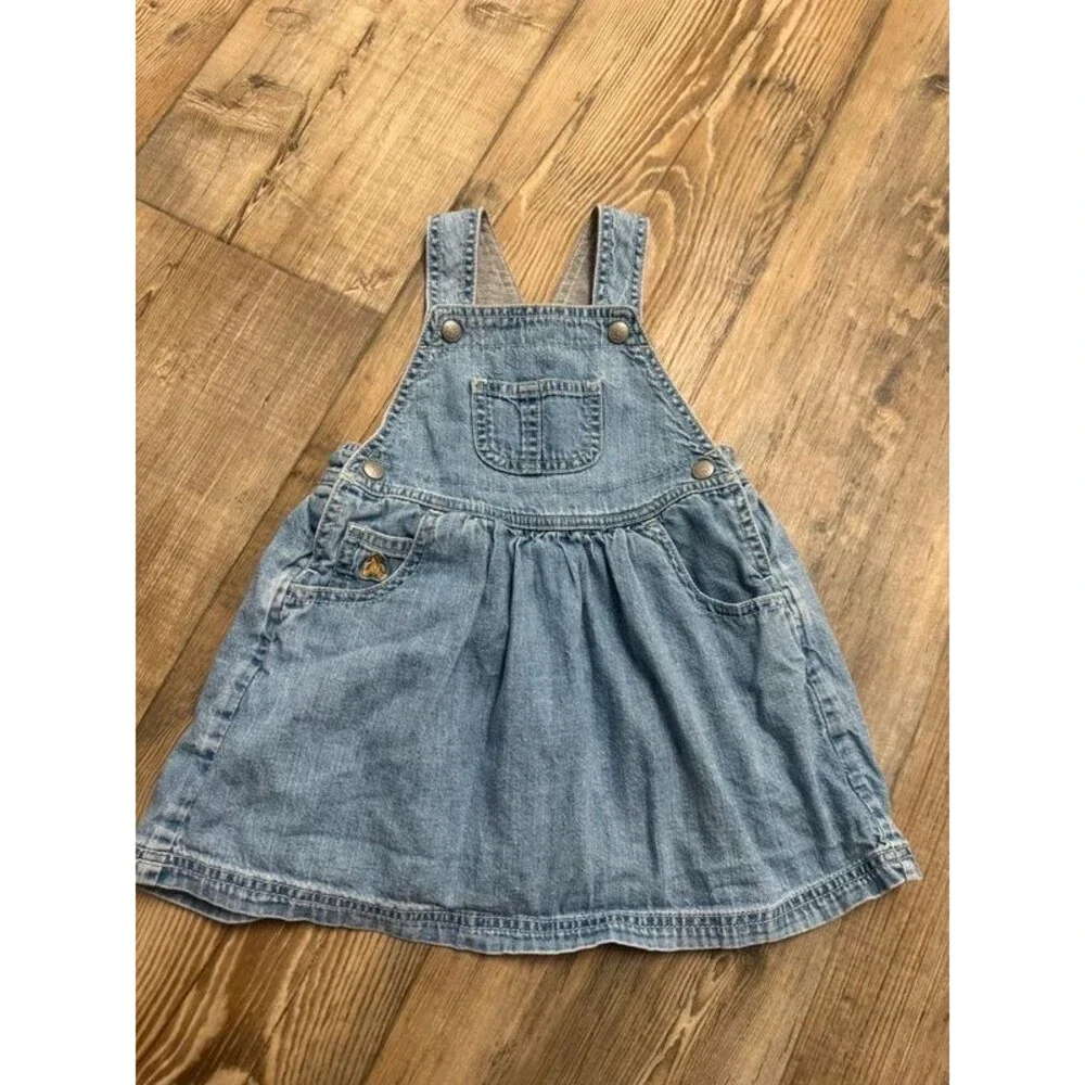 Overall dress with lining